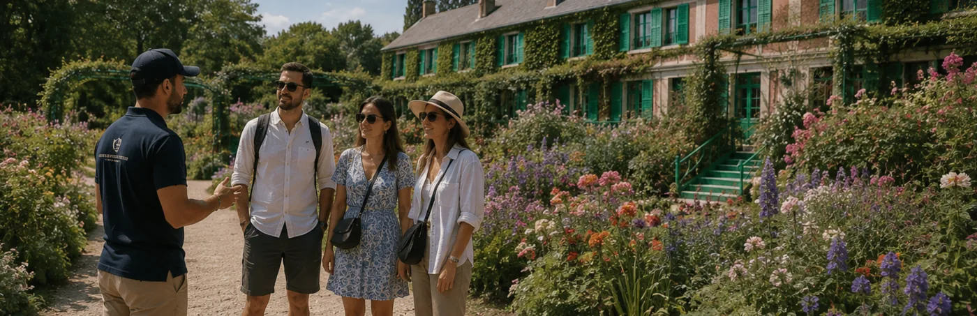 Private Giverny Monet gardens tour